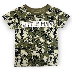 Next 82 Little Man Camouflage Tee 12-18 months